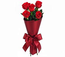 Букет 5 Красных роз Эдлесс Лав в Покровское Рузского района