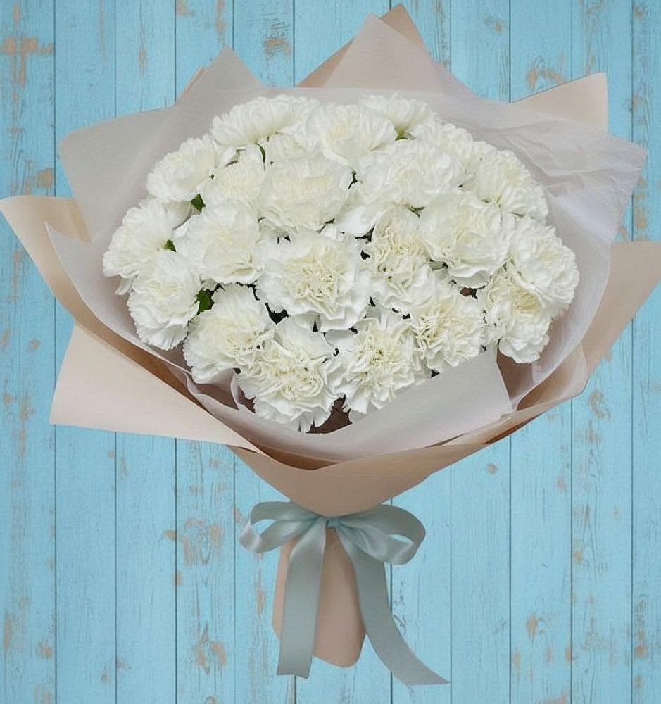 Букет цветов из: Гвоздики в Покровское Рузского района