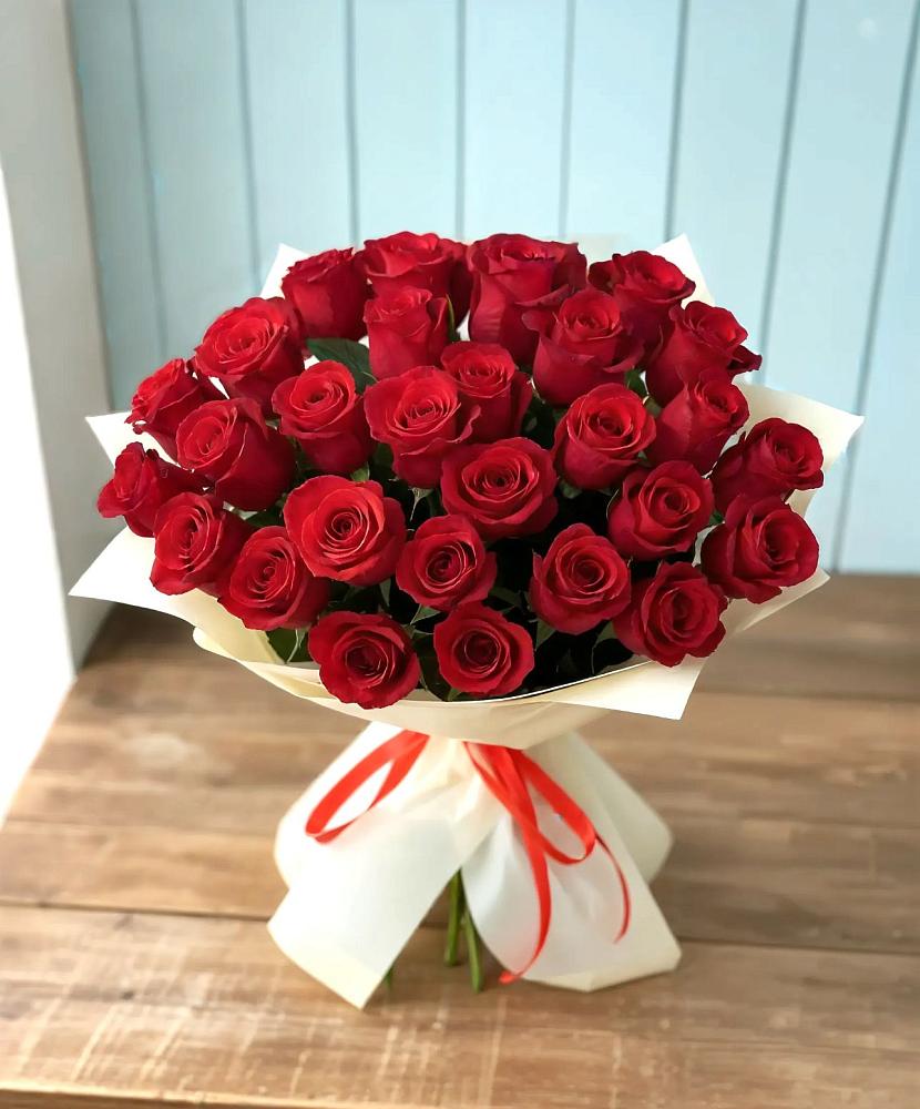 Букет 29 Красных роз в Покровское Рузского района