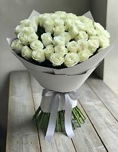 Букет 35 Белых роз #REPLACE_PRED# Покровское Рузского района