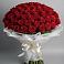 Букет 101 Красная роза Блэк Мэджик в Покровское Рузского района