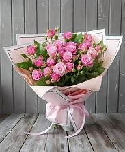 Букет Розовый кустик #REPLACE_PRED# Покровское Рузского района