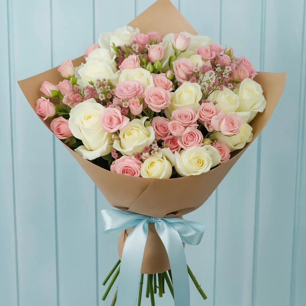 Букет цветов из: Розы в Покровское Рузского района