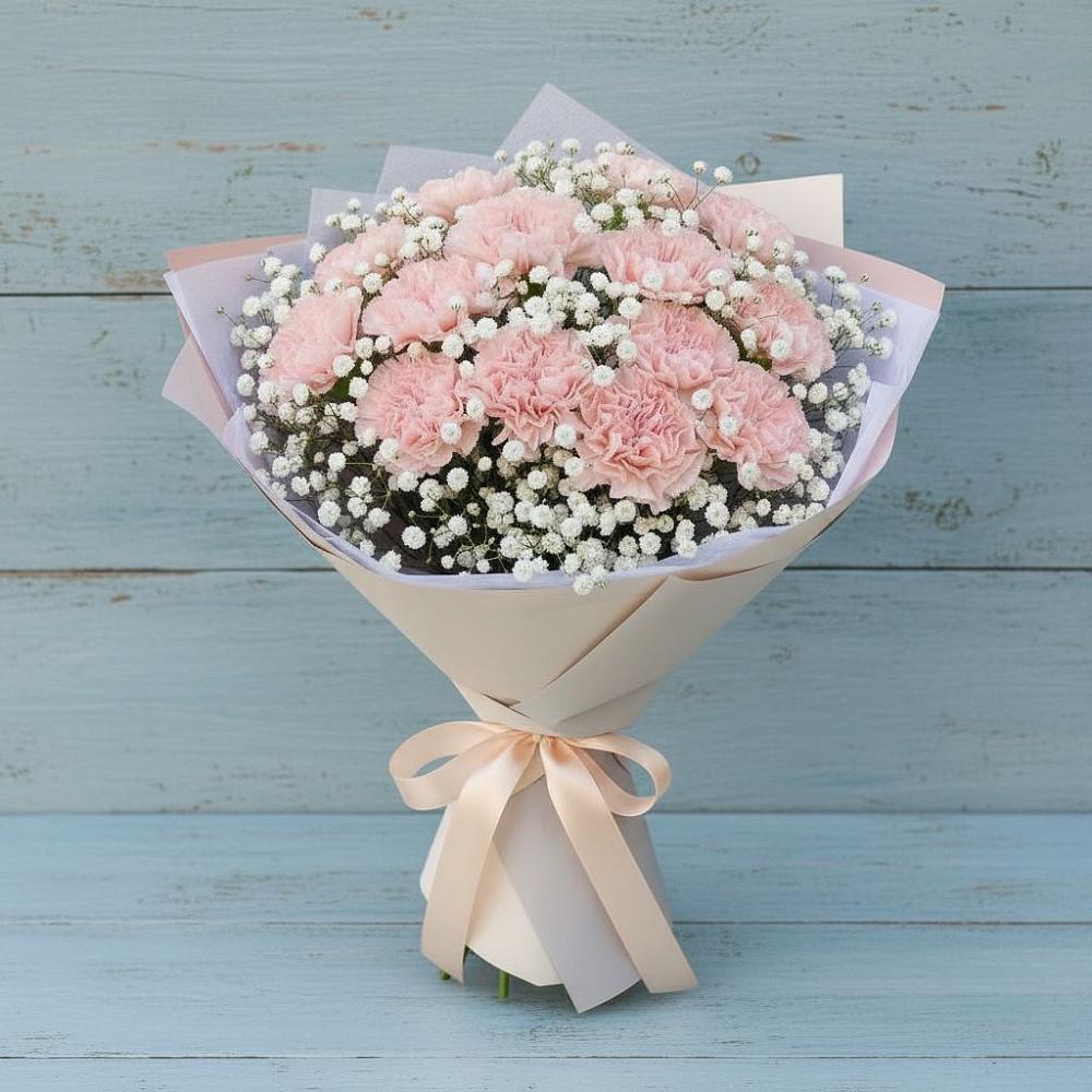 Букет цветов из: Гвоздики в Покровское Рузского района