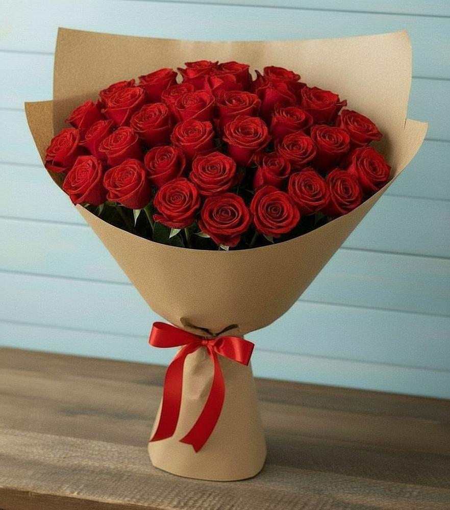 Букет Красные розы Милано в Покровское Рузского района