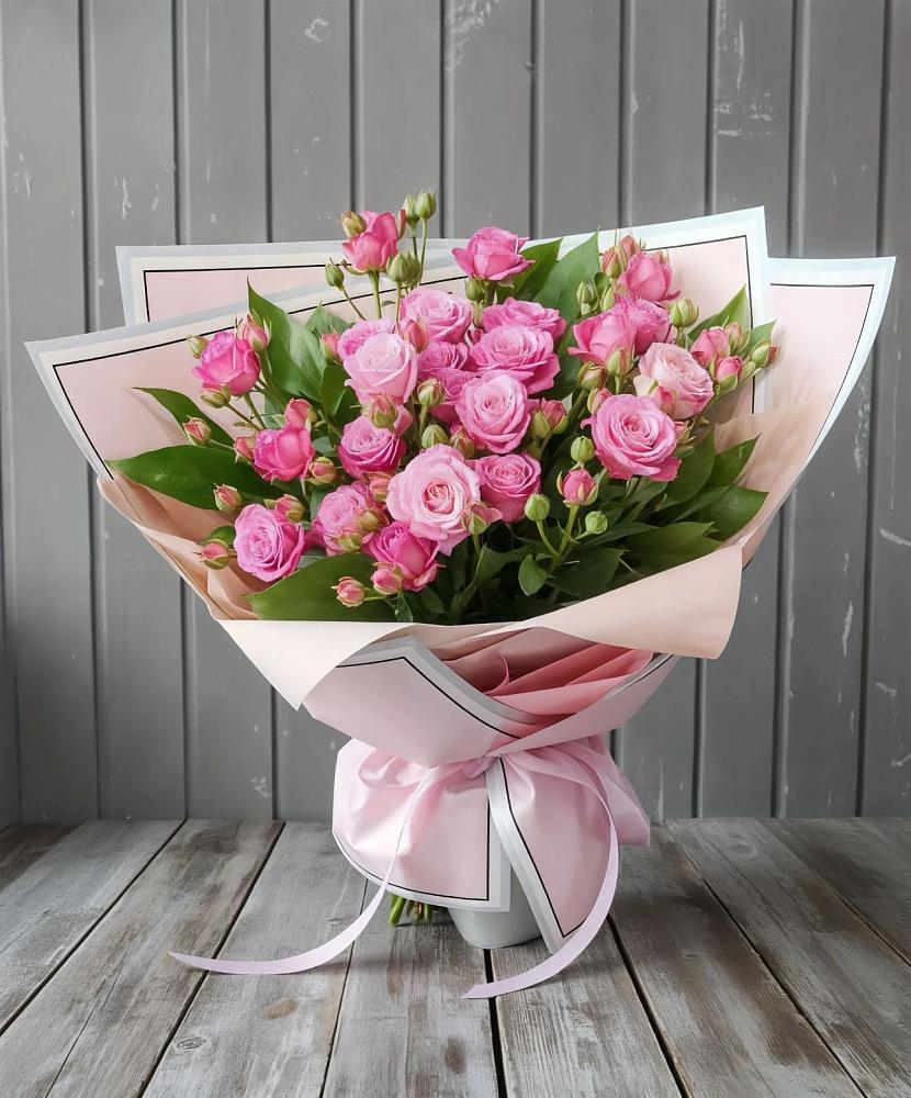 Букет Розовый кустик в Покровское Рузского района