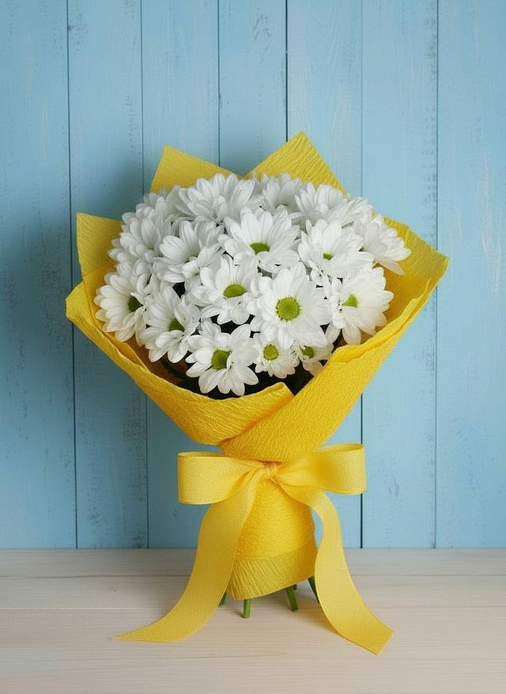 Букет цветов из: Хризантемы в Покровское Рузского района