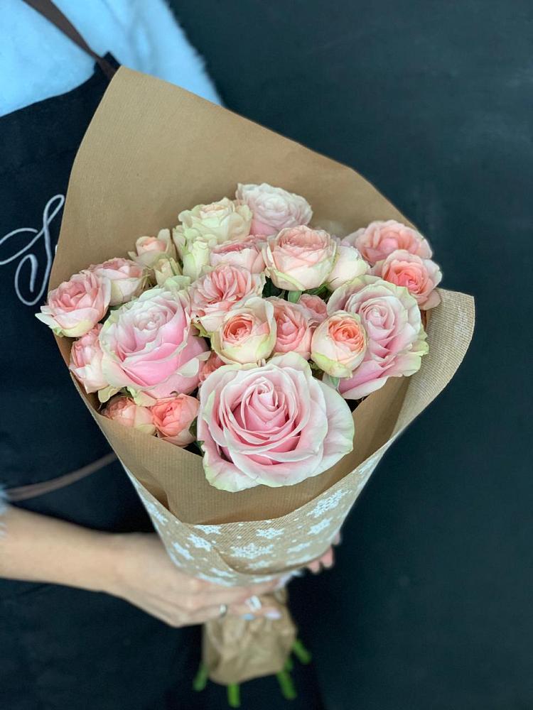 Букет цветов из: Хризантемы и Розы в Покровское Рузского района