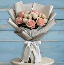 Букет цветов из:  Розы #REPLACE_PRED# Покровское Рузского района
