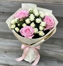 Букет цветов из:  Розы #REPLACE_PRED# Покровское Рузского района