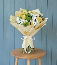 Букет цветов из:  Хризантемы и Розы #REPLACE_PRED# Покровское Рузского района