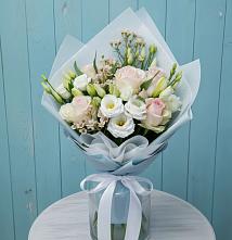 Букет цветов из:  Розы и Лизиантусы #REPLACE_PRED# Покровское Рузского района