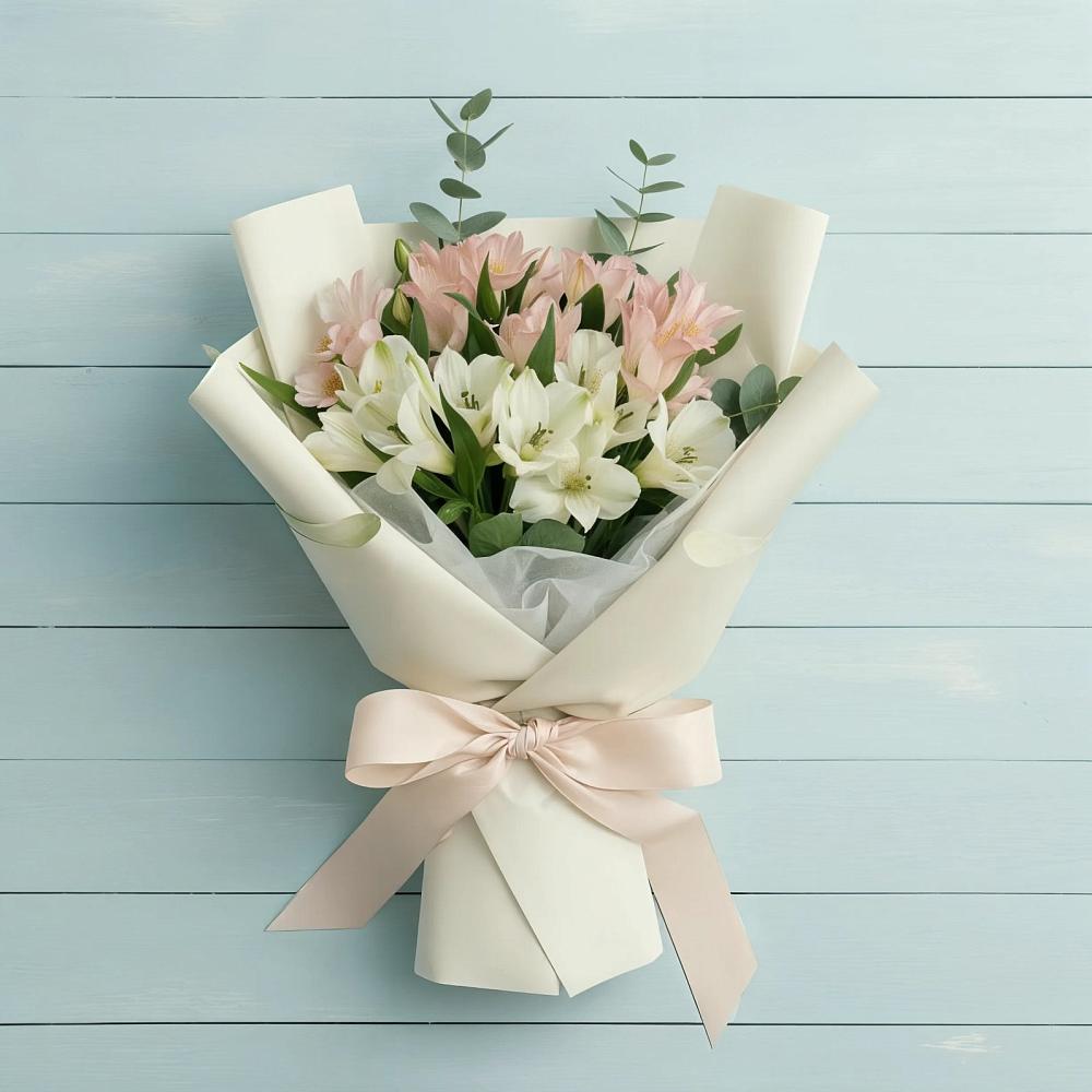 Букет цветов из: Альстромерии в Покровское Рузского района