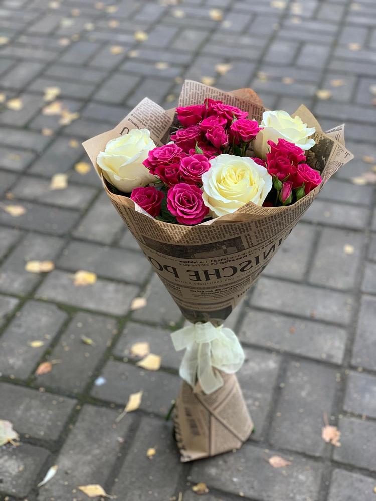 Букет цветов из: Розы в Покровское Рузского района