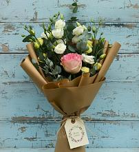 Букет цветов из:  Розы и Лизиантусы #REPLACE_PRED# Покровское Рузского района