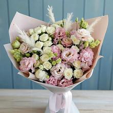 Букет цветов из:  Альстромерии и Розы в Покровское Рузского района